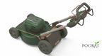 Poorat Cordless Battery-Powered Electric Lawn Mower