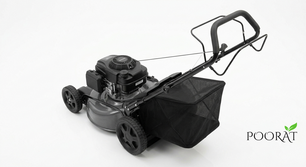 Poorat Heavy-Duty Petrol Lawn Mower