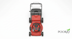 Poorat Petrol Lawnmower with Adjustable Handle for Clean and Even Grass Cutting