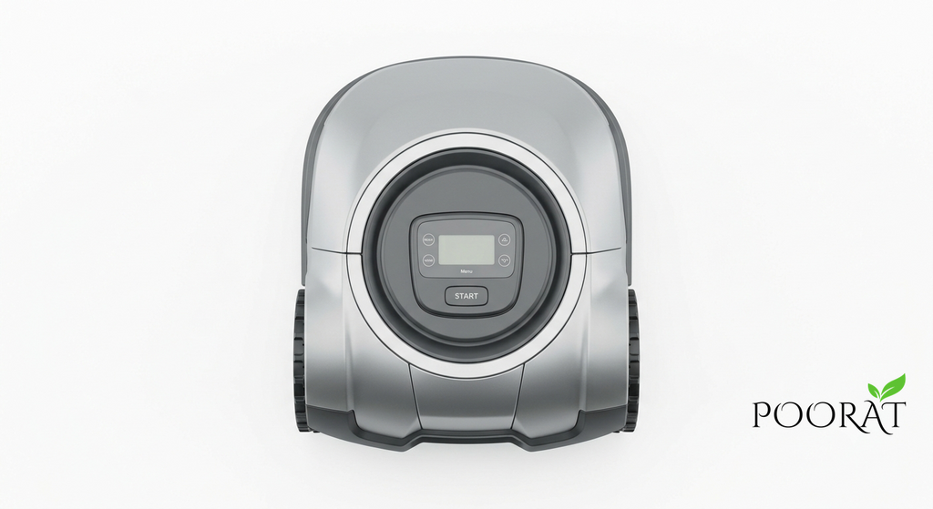 Poorat Smart Robotic Lawn Mower with Automatic Grass Cutting System for Home Gardens, Lawns, Parks & Outdoor Landscaping