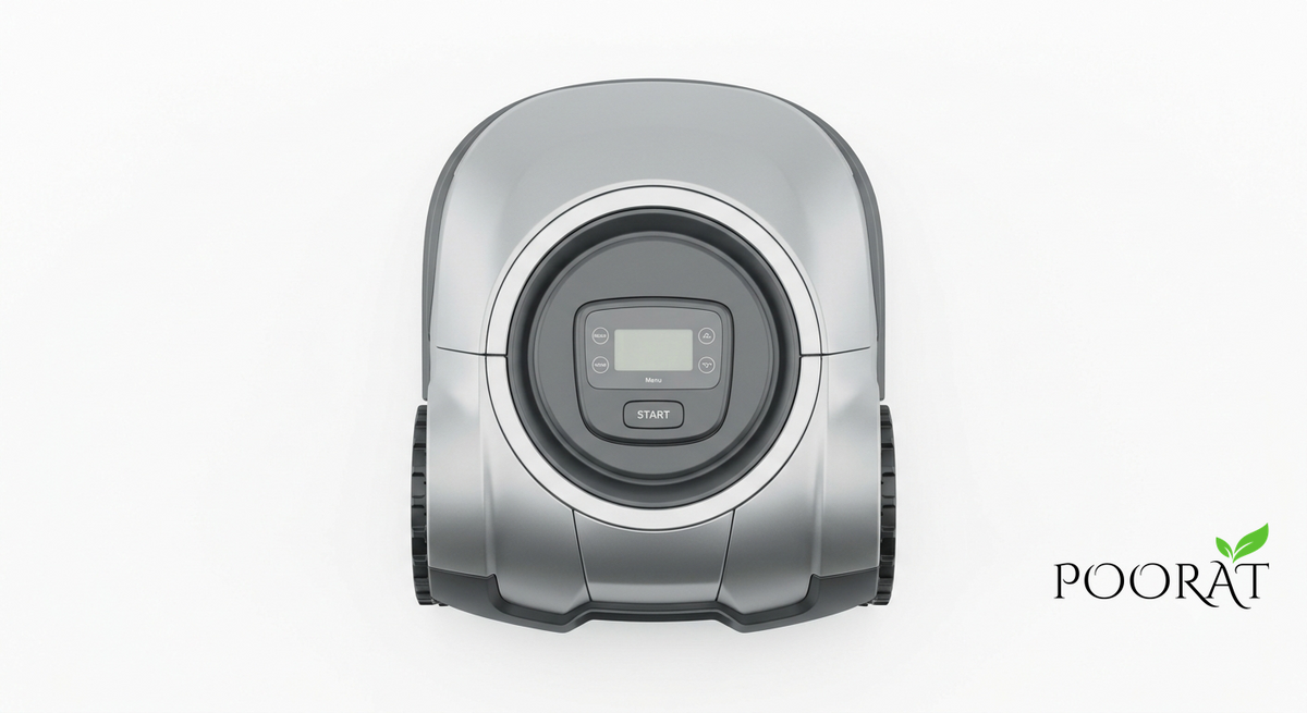 Poorat Smart Robotic Lawn Mower with Automatic Grass Cutting System for Home Gardens, Lawns, Parks & Outdoor Landscaping
