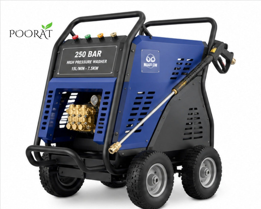 Poorat Heavy-Duty 250 BAR Industrial High Pressure Washer