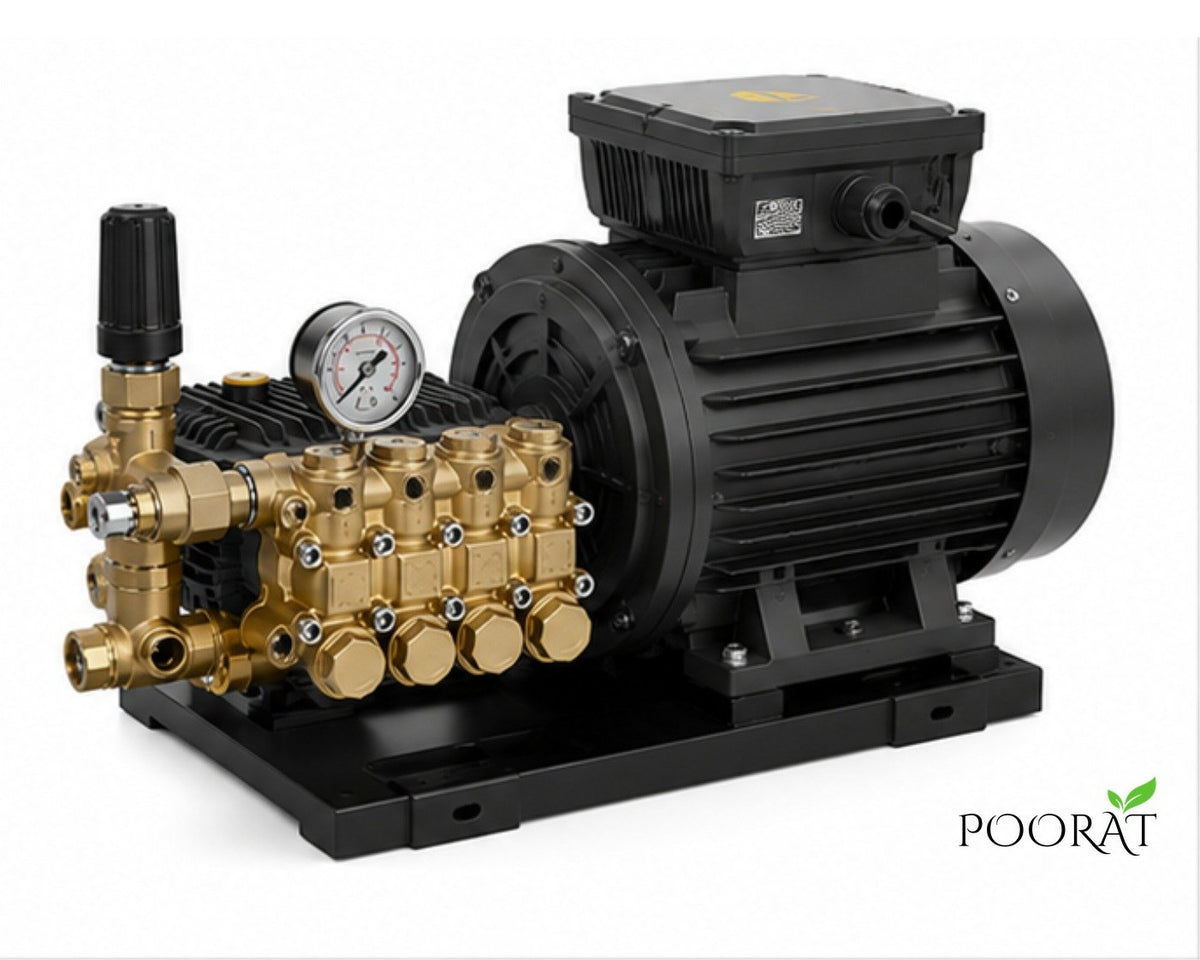Poorat Heavy-Duty 600 BAR Industrial High Pressure Washer