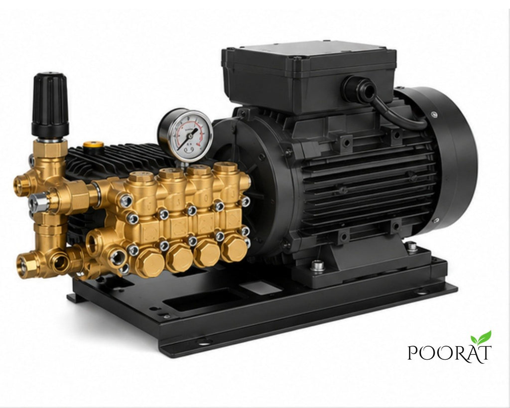 Poorat Heavy-Duty 500 BAR Industrial High Pressure Washer