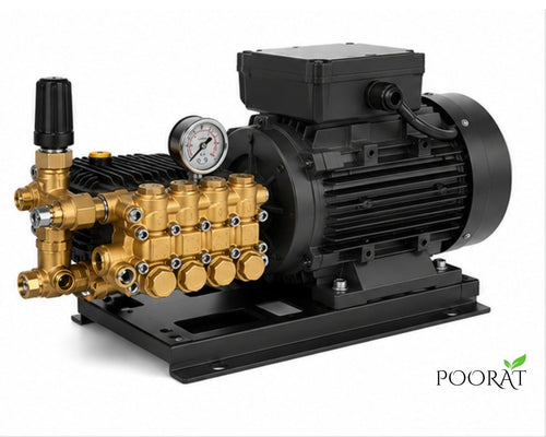 Poorat Heavy-Duty 500 BAR Industrial High Pressure Washer