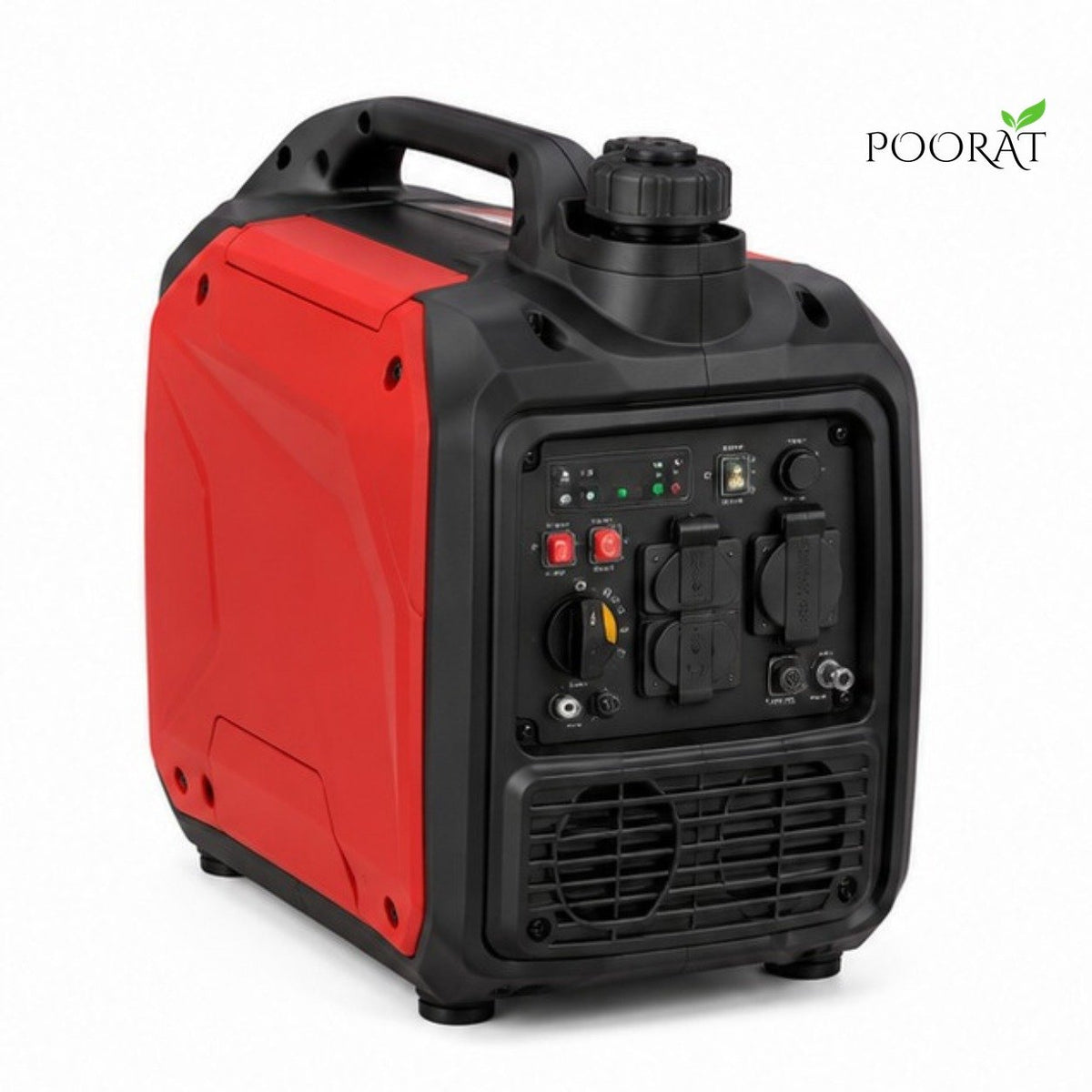 Poorat Portable Red Inverter Generator