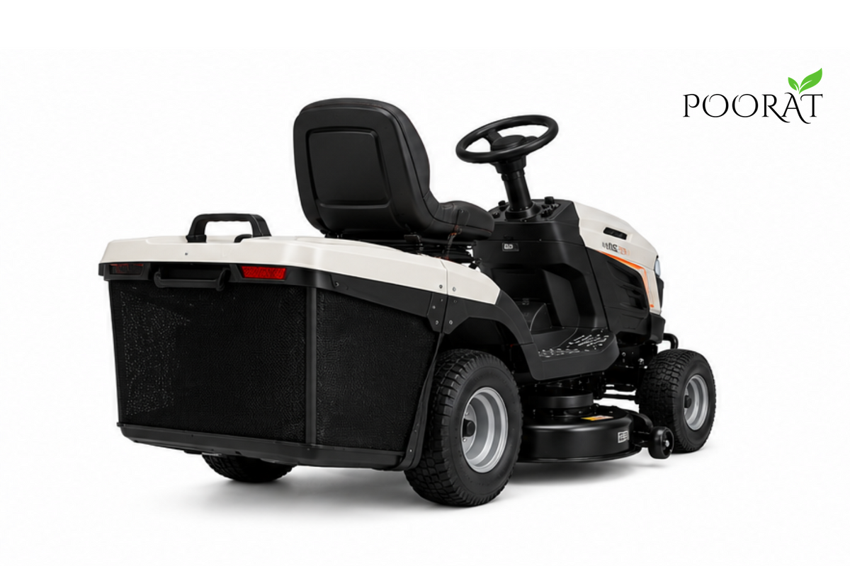 Poorat Heavy-Duty Ride-On Lawn Tractor Mower