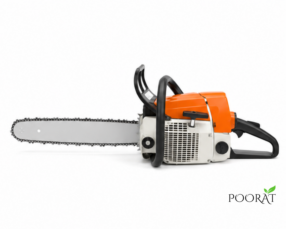 Poorat Heavy-Duty Petrol Chainsaw
