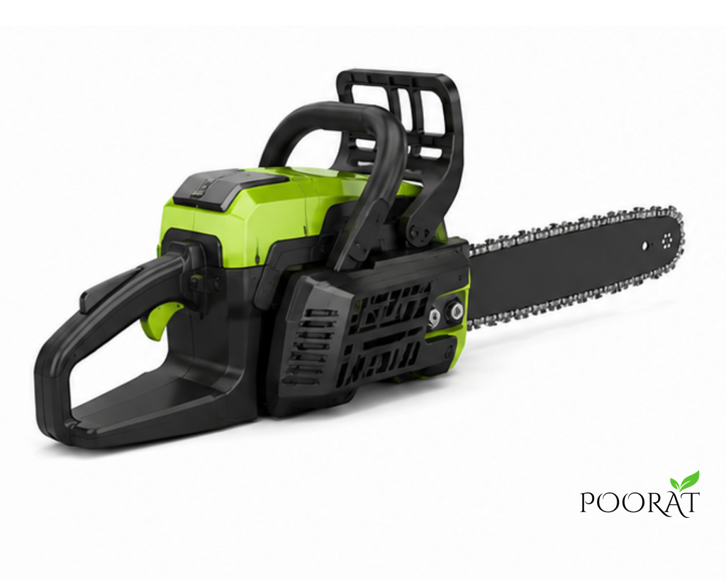 Poorat Heavy-Duty Petrol Chainsaw