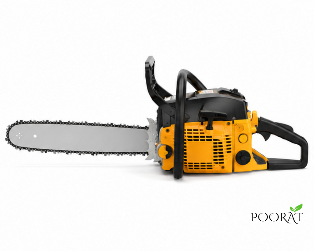 Poorat Heavy-Duty Petrol Chainsaw